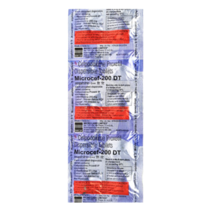 Microcef 200mg Tablet DT