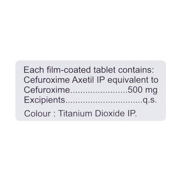 Zocef 500 Tablet - Image 4