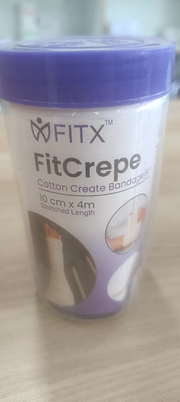 Fit Crepe Cotton Crepe Bandage 10 cm