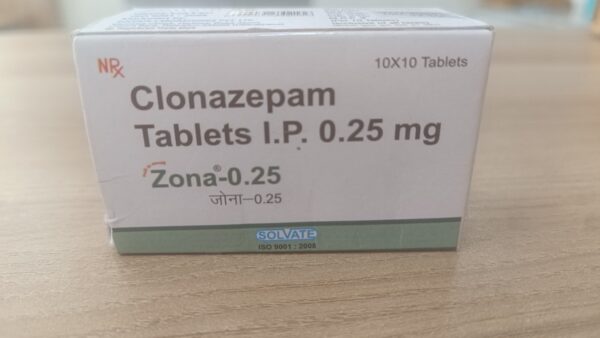Zona 0.25mg Tablet