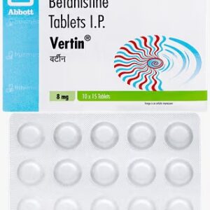 Vertin 8mg Tablet