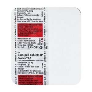 Cardace 2.5mg Tablet