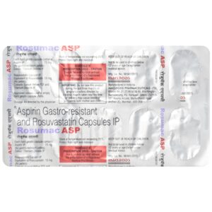 Rosumac Asp 10/75mg Capsule